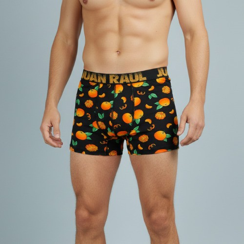 boxer black orange   juan raul